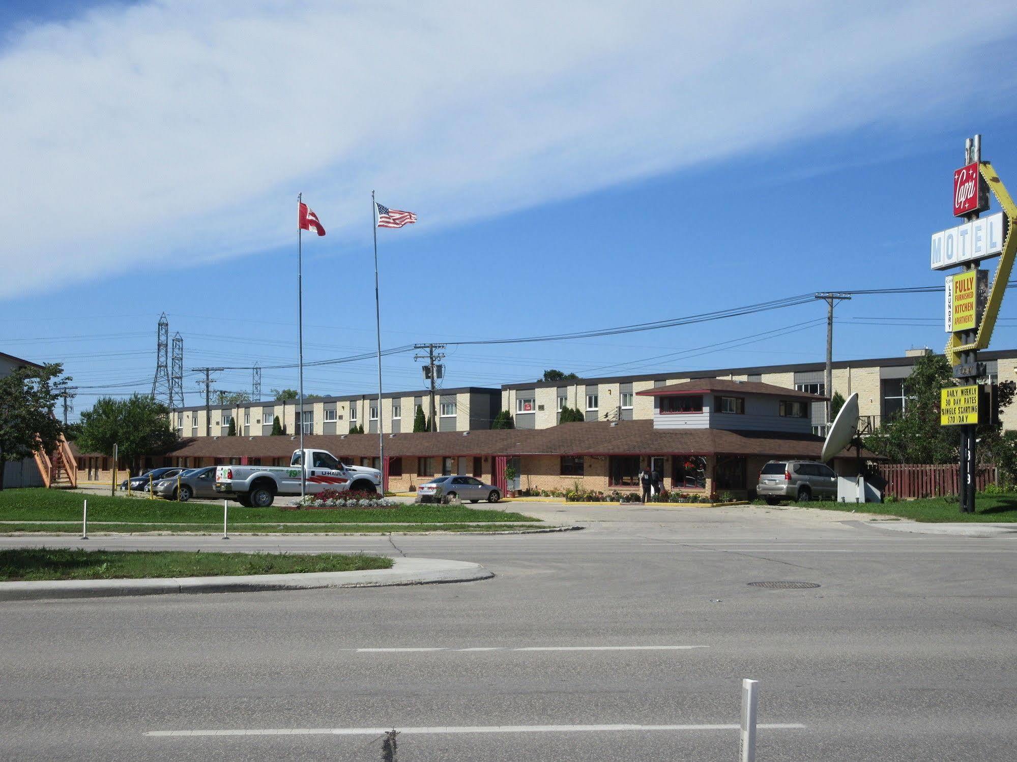 The Capri Motel Winnipeg Esterno foto